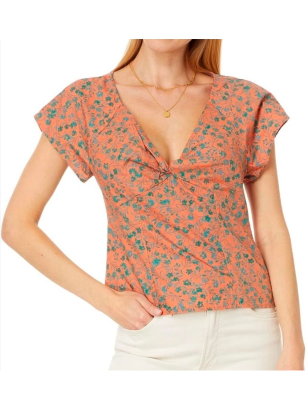 Madewell Amari Top Sunset Haze Size 0